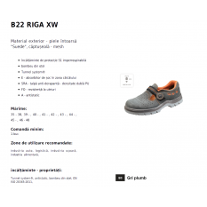Sandale de protectie Riga S1 (XW) :: Bata Industrials