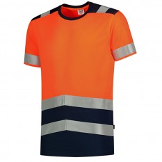 Tricou unisex Tricorp High Vis, portocaliu reflectorizant