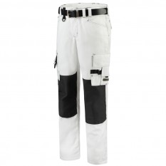 Pantaloni de lucru unisex CORDURA CANVAS, alb