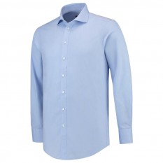 Camasa barbati Fitted Shirt T21, maneca lunga, blue