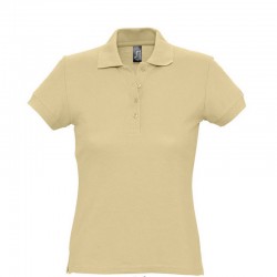 Tricou polo femei, bumbac 100%, Sol's SO11338 Passion, Sand