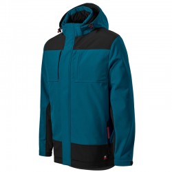 Jacheta softshell de iarna pentru barbati Vertex W55, albastru petrol