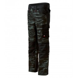 Pantaloni de lucru pentru barbati Vertex Camo W09, camouflage dark gray