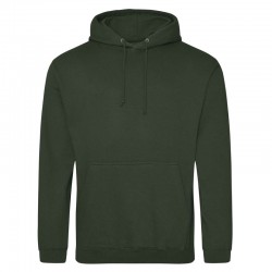 Hanorac unisex AWJH001 College, Forest Green