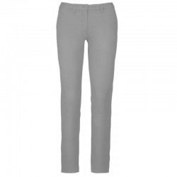Pantaloni femei Kariban KA741, Fine Grey