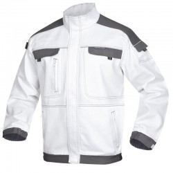 Jacheta de lucru Cool Trend H8800, alb/gri