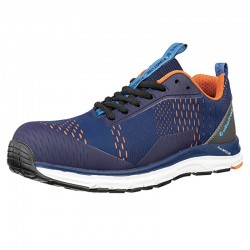 Pantofi de lucru unisex AER55 Impulse Blue Orange Low, Albastru
