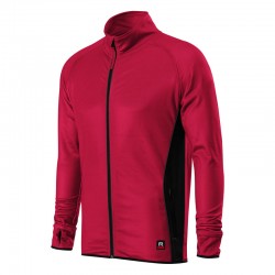 Jacheta stretch fleece pentru barbati, Vertex W41, rosu marlboro