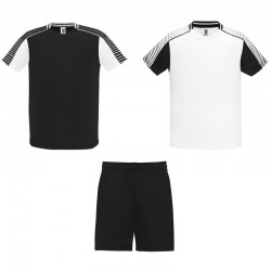 Set echipament sportiv unisex Juve, alb/negru