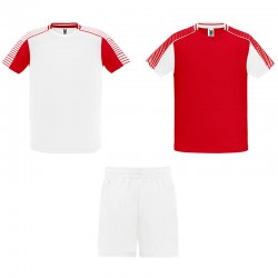 Set echipament sportiv unisex Juve, alb/rosu