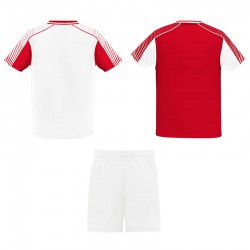 Set echipament sportiv copii Juve, alb/rosu