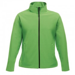 Jacheta fleece pentru femei, RETRA629 Ablaze, extreme green/black