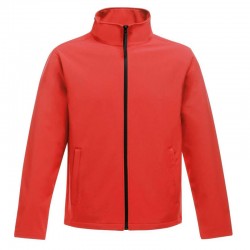 Jacheta fleece pentru femei, RETRA629 Ablaze, classic red/black
