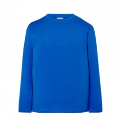 Tricou cu maneca lunga pentru copii, bumbac 100%, Sydney, royal blue