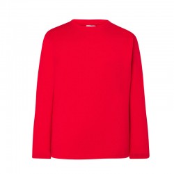 Tricou cu maneca lunga pentru copii, bumbac 100%, Sydney, red