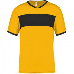 Tricou pentru copii PA4001, sporty yellow/black