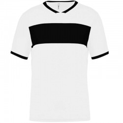 Tricou pentru copii PA4001, white/black