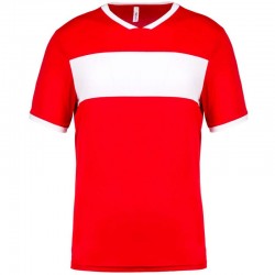 Tricou pentru copii PA4001, sporty red/white