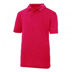 Tricou polo copii, JC040J Cool Polo, hot pink
