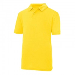 Tricou polo copii, JC040J Cool Polo, sun yellow