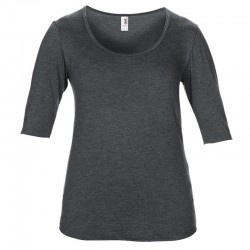 Tricou pentru femei Anvil ANL6756, heather dark grey