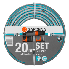 Set furtun Classic 20 m/13 mm cu conectori :: Gardena