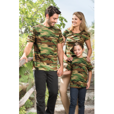 Tricou copii Camouflage